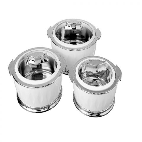 Jaypee Dazzle Thermoware Casserole Set of 3 PCS (1000 + 1500 + 2000 ml)