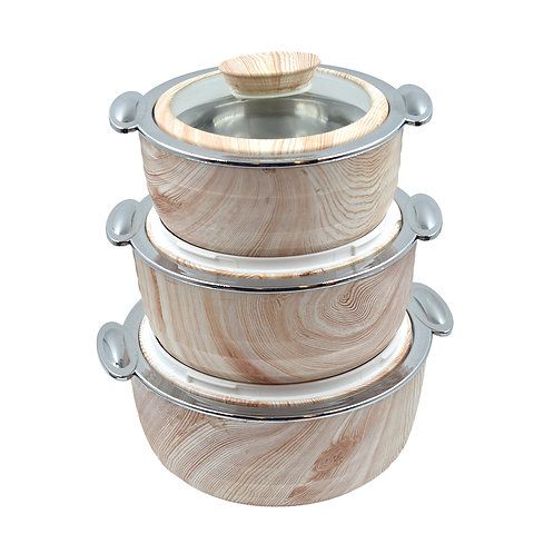 Jaypee Orbit Thermoware Casserole Set of 3 PCS (1000 + 1500 + 2000 ml)
