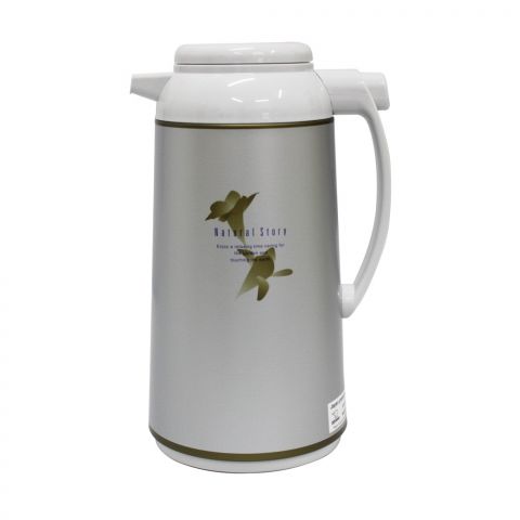 ZOJIRUSHI - Handy Pot with Glass Interior Body - MISTY SILVER