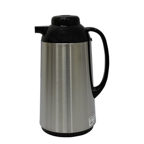 ZOJIRUSHI - Handy Pot with Glass Interior Body - STAINLESS STEEL