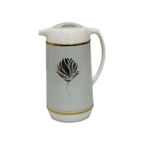 ZOJIRUSHI - Handy Pot with Glass Interior Body - LOTUS SILVER , 1.0 Lt.