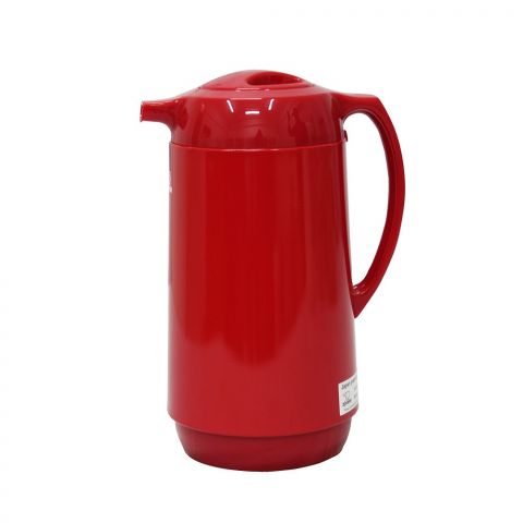 ZOJIRUSHI - Handy Pot with Glass Interior Body - RED, 1.0 Lt.