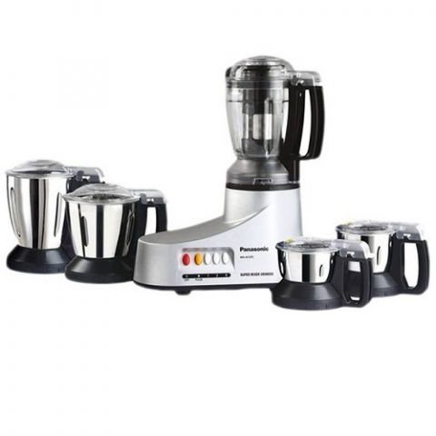 PANASONIC - 9 in 1 Super Mixer Grinder, with 1 mill for Wet & Dry, 550W