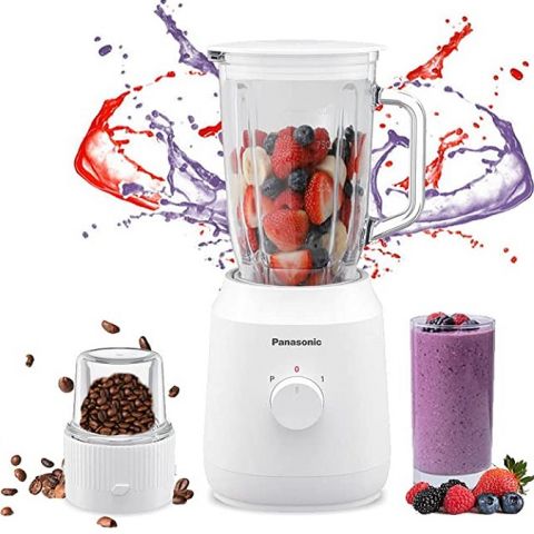 PANASONIC -  Blender With 1 Lt. Glass Jar & Mill, 400W 