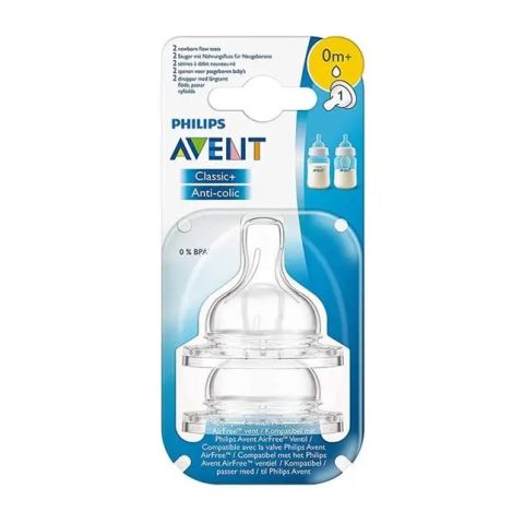 PHILIPS AVENT CLASSIC/CLASSIC PLUS TEATS 1 HOLE X2