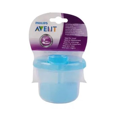 PHILIPS AVENT MILK POWDER DISPENSER BLUE