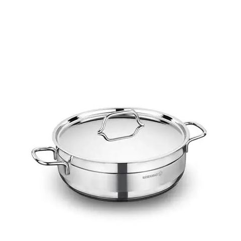 KORKMAZ ALFA LOW CASSEROLE (26X8 CM / 4.2 LT)
