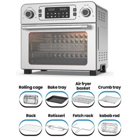 ORCA - Air Fryer Oven 23 Lt. 1700 Watt