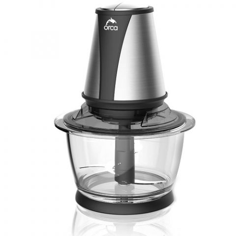 ORCA - Chopper 400W 1.2 Lt. Glass Bowl 4 Blade 2 Speed 