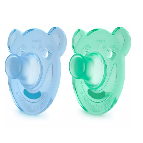Avent SOOTHIE SIL Set of 2 PCS for Boys (3 – 18 m)