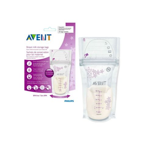Philips Avent Breast Milk Storage Bags 180ml x25