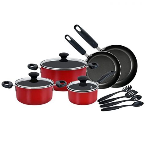 PRESTIGE - Classique Cookware Pot Set 12 PCS With Glass Lid