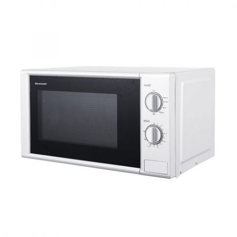 SHARP - Microwave with Push Button 20 Lt. 700 W - White