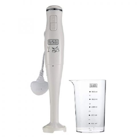 Black + Decker Stick Hand Blender - 300W