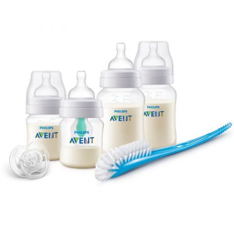 Philips Avent Anti-Colic Starter Set With Airfree Vent Feeding Bottle