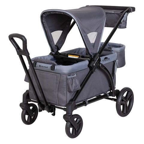 BABY TREND -  Expedition® 2-in-1 Stroller Wagon PLUS - Ultra Grey